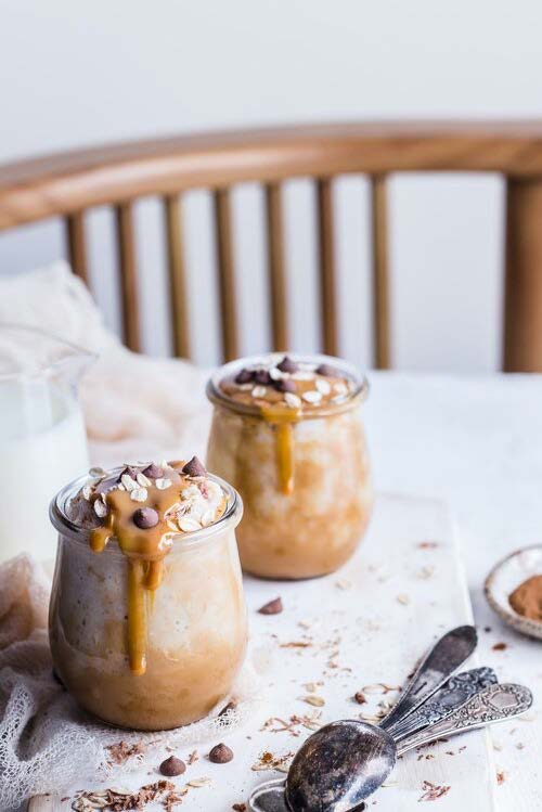 Peanut Butter Cup Overnight Oats